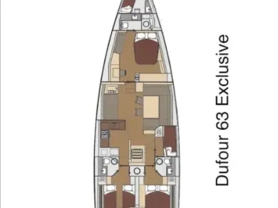 Noleggio barche Primošten economico Dufour 63 Exclusive