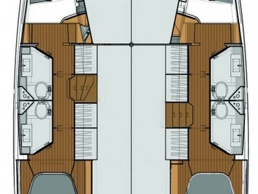 Noleggiare una Fountaine Pajot Lucia 40 a Trogir