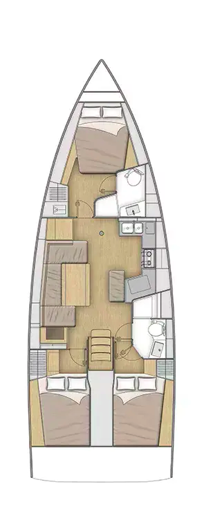 Bénéteau Oceanis 40.1 da affittare a  Rodi (Citta)