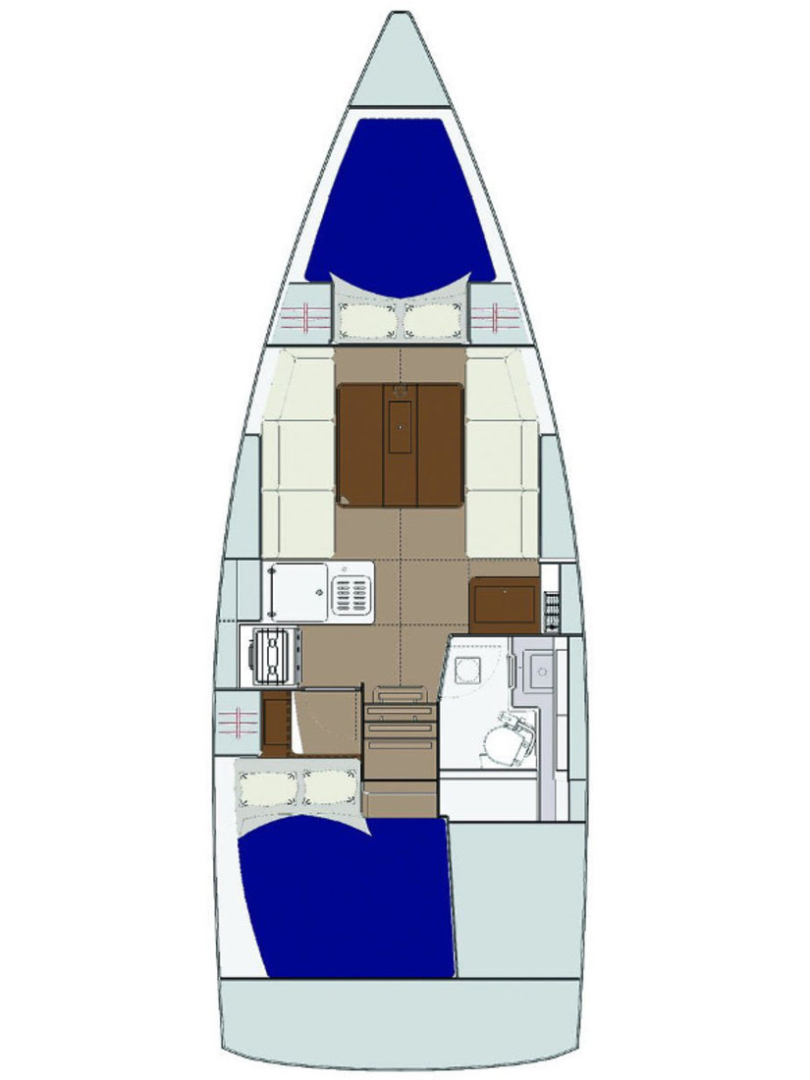 Noleggio a Primošten – Dufour Dufour 310 su SamBoat