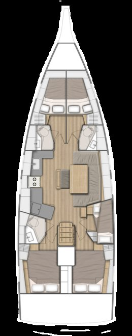 Noleggio barche Bénéteau Oceanis 46.1 a Álimos su Samboat