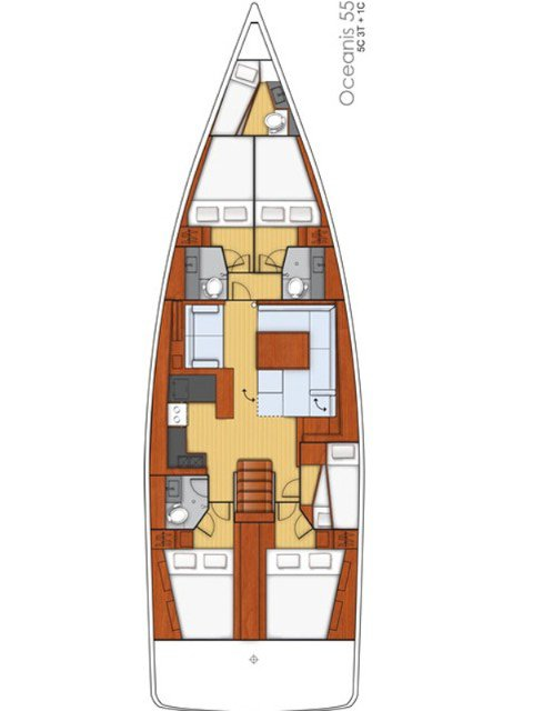 Noleggio a Lávrio – Bénéteau Oceanis 55 su SamBoat