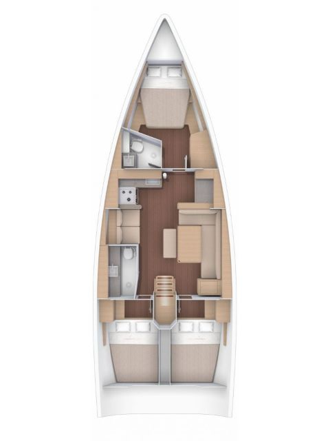 Noleggio barche Dufour Dufour 430 a Frenchtown su Samboat