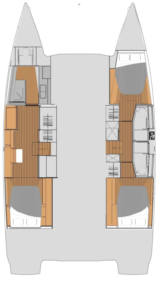 Noleggio Catamarano a Road Town – Fountaine Pajot Elba 45