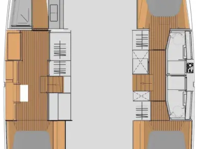 Noleggio Catamarano a Road Town – Fountaine Pajot Elba 45