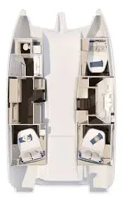 Noleggio barche Frenchtown economico Fountaine Pajot FP 41 Maesto 3 