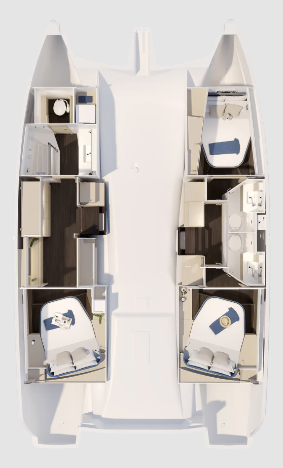 Noleggio Catamarano a Road Town – Fountaine Pajot Fountaine Pajot FP 41 Maesto 3 