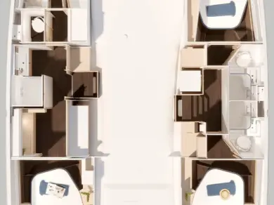 Fountaine Pajot Fountaine Pajot FP 44 Maestro - 3 cab. da affittare a  Frenchtown