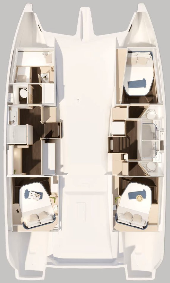 Noleggiare una Fountaine Pajot Fountaine Pajot FP 44 Maestro - 3 cab. a Road Town
