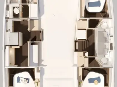 Noleggiare una Fountaine Pajot Fountaine Pajot FP 44 Maestro - 3 cab. a Road Town
