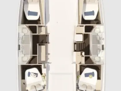Noleggio barche Frenchtown economico Fountaine Pajot FP 44 Quatuor - 4 cab.
