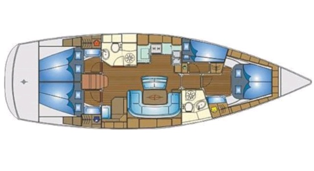 Noleggio Barca a vela Bavaria con patente nautica
