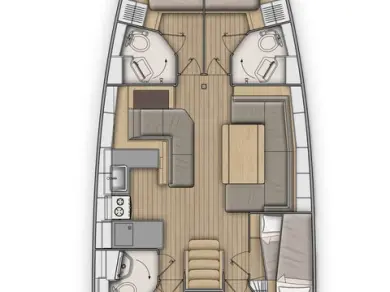 Noleggio barche Cala d'Or economico Oceanis 51.1