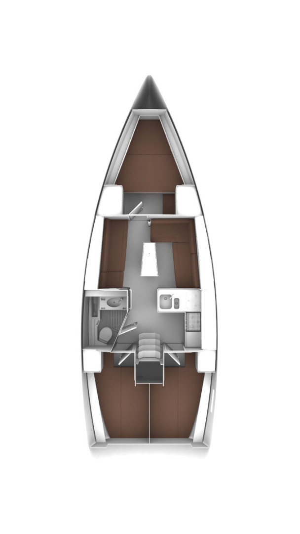 Noleggio Barca a vela Bavaria con patente nautica