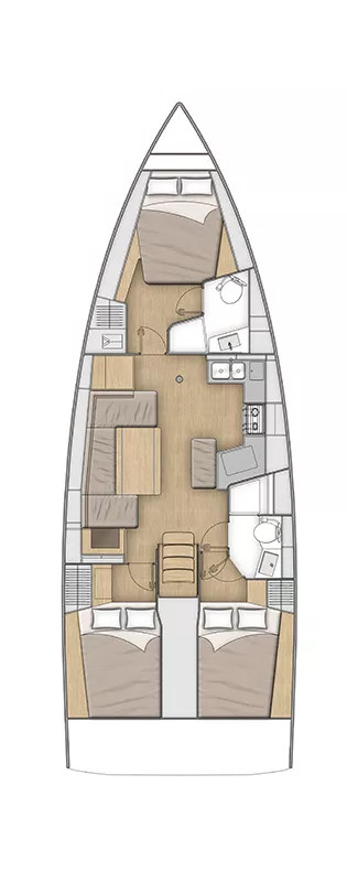 Noleggio barche Bénéteau Oceanis 40.1 a Pomer su Samboat