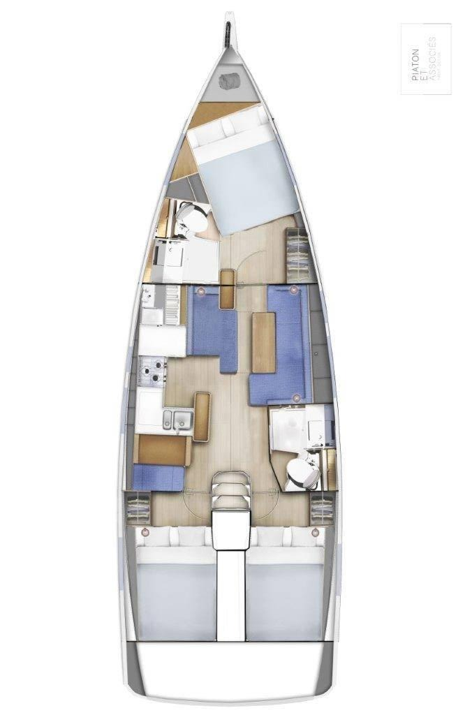 Jeanneau Sun Odyssey 410 da affittare a  Road Town