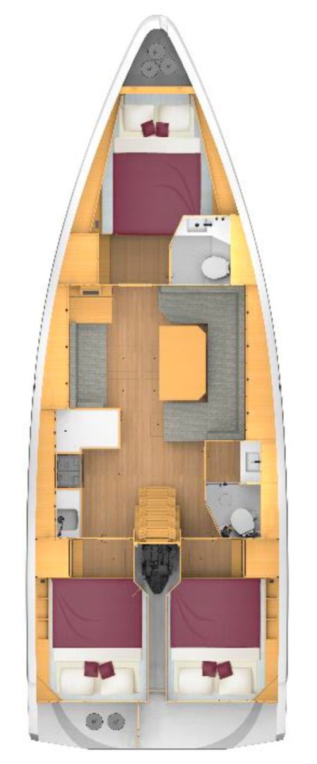 Noleggio Barca a vela a Cala d'Or – Bavaria Bavaria C42