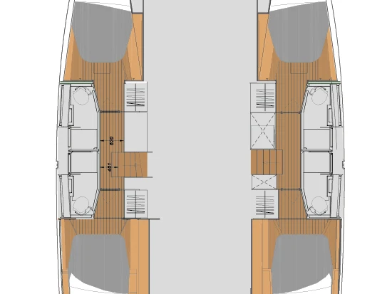 Fountaine Pajot Elba 45 da affittare a  Key West
