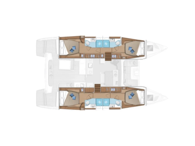 Noleggio Catamarano a Gros-Islet – Lagoon Lagoon 46