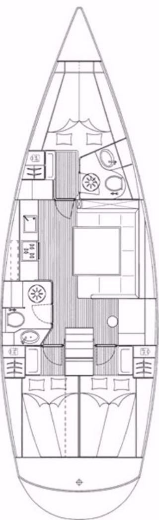 Noleggio Barca a vela a Jezera – Bavaria Bavaria 43 Cruiser