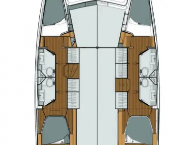 Noleggio Catamarano Fountaine Pajot con patente nautica