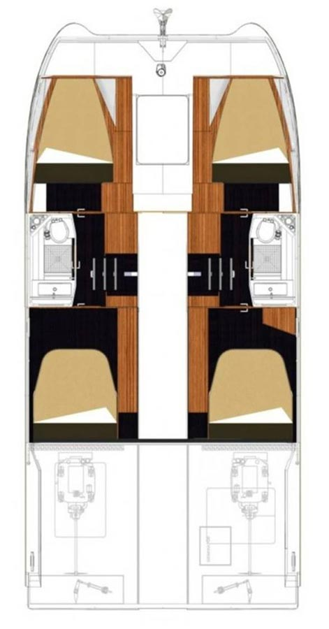 Noleggio Barca a motore Fountaine Pajot con patente nautica
