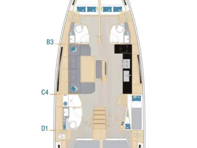 Noleggio barche Hanse Hanse 460 a Sebenico su Samboat