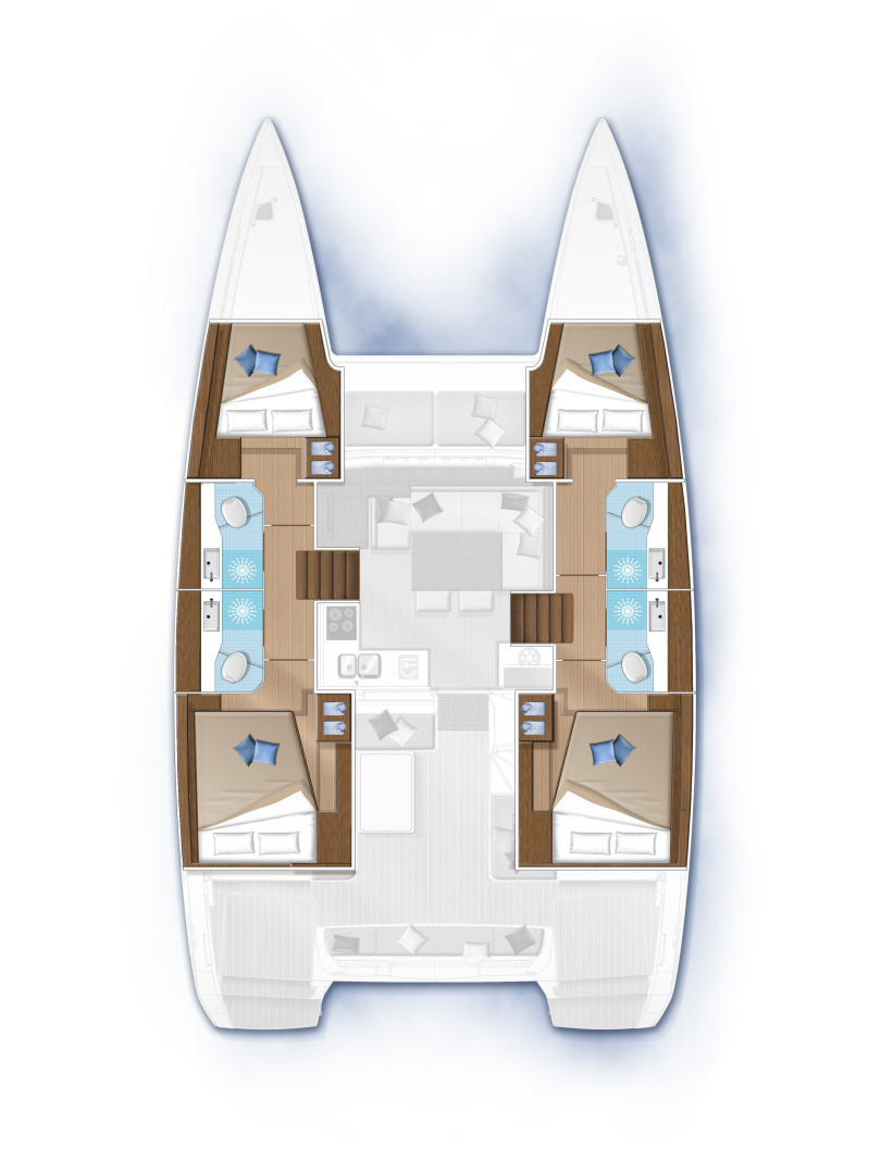 Noleggio barche Trogir economico Lagoon 40