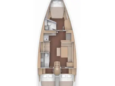 Noleggio Barca a vela Dufour con patente nautica