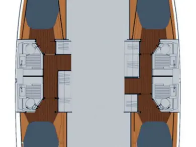 Noleggiare una Fountaine Pajot Astrea 42 a Seget Donji