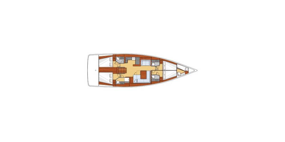 Bénéteau Oceanis 55 da affittare a  Seget Donji