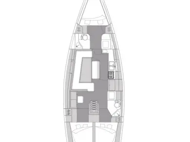 Elan Impression 45.1 da affittare a  Zaravecchia (Biograd)