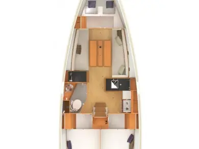 Noleggio Barca a vela Jeanneau con patente nautica