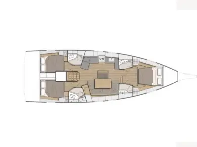 Noleggio barche Bénéteau Oceanis 46.1 a Rodi (Citta) su Samboat