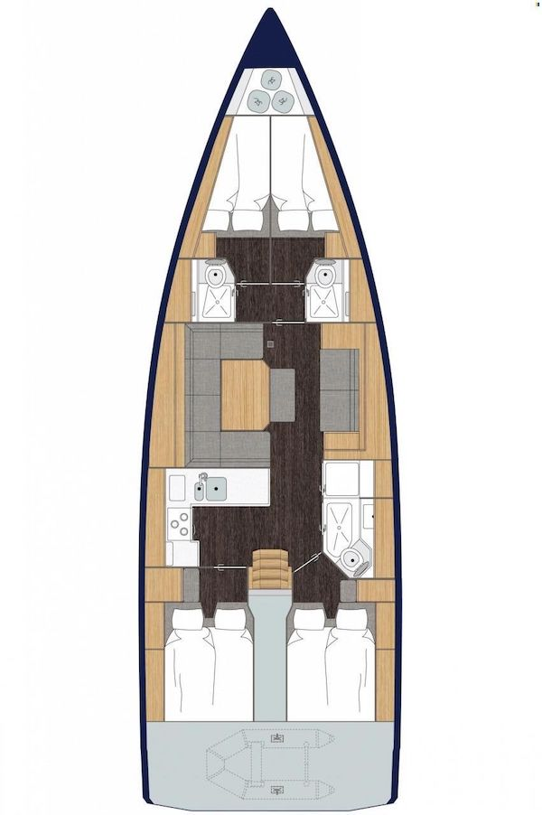 Noleggio Barca a vela a Seget Donji – Bavaria Bavaria C45