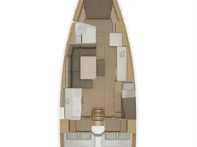 Noleggio barche Dufour Dufour 430 Grand Large a Seget Donji su Samboat