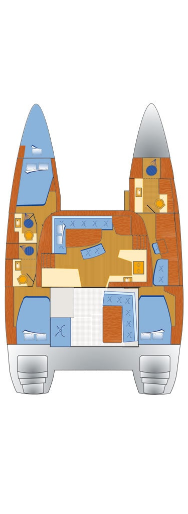 Noleggio barche Rogosnizza economico Lagoon 42