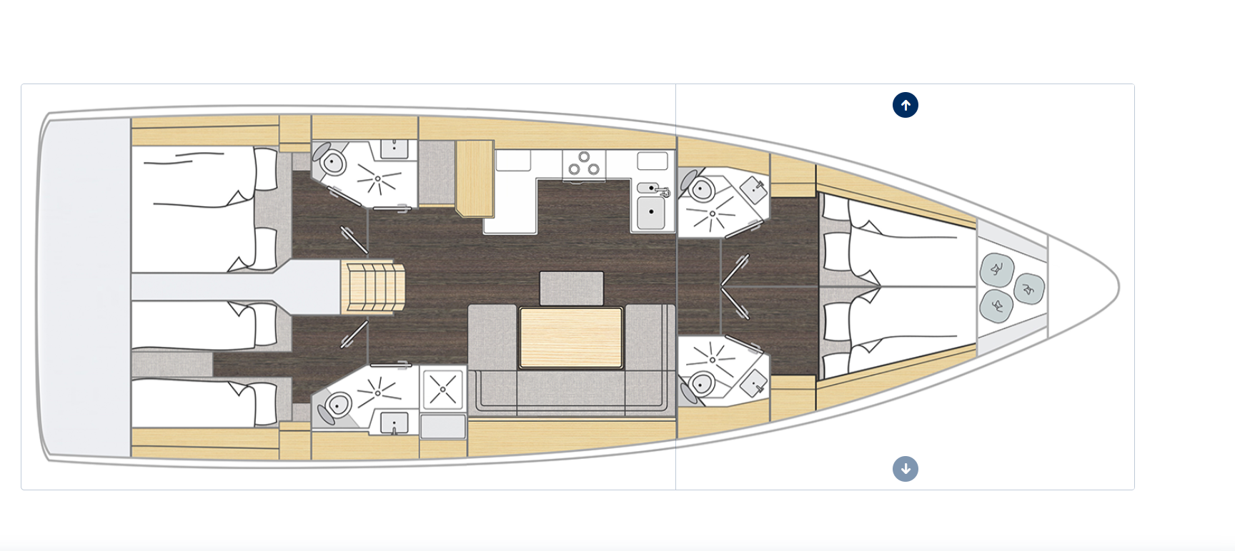 Noleggio Barca a vela Bavaria con patente nautica
