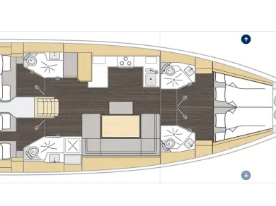 Noleggio Barca a vela Bavaria con patente nautica