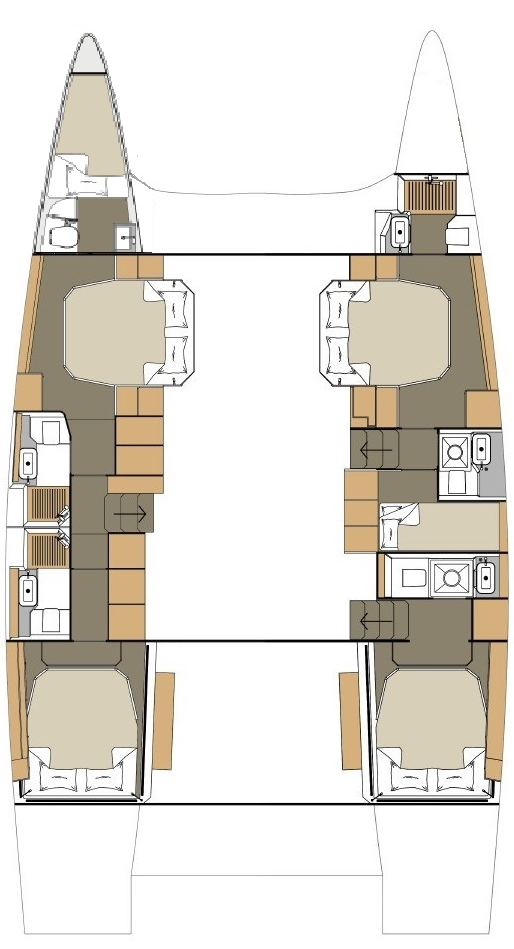 Noleggiare una Dufour Dufour Catamarans 48 Sail a Primošten