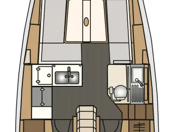 Noleggio Barca a vela a Punat – Elan E4
