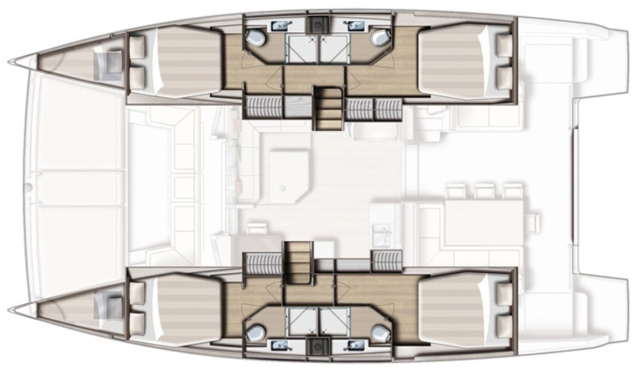 Noleggio Catamarano con o senza skipper Bali a Rogosnizza