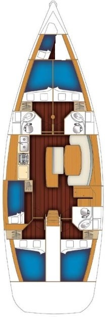 Noleggio barche Bénéteau Cyclades 50.5 a Sukošan su Samboat