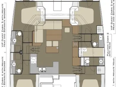 Noleggiare una Dufour Dufour Catamarans 48 Sail a Trogir