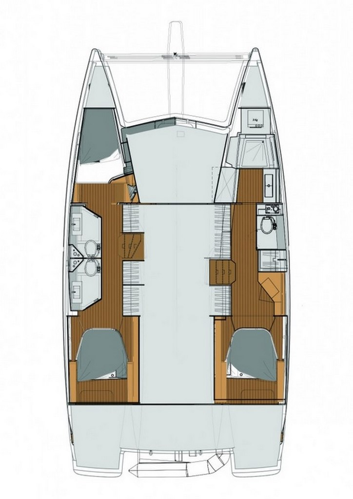 Noleggio Catamarano a Seget Donji – Fountaine Pajot Lucia 40