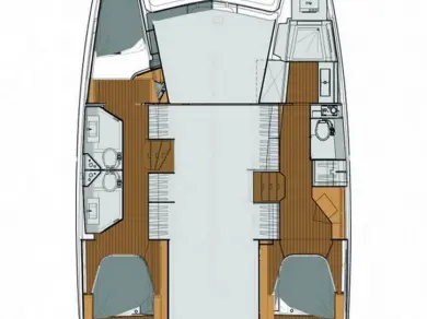 Noleggio Catamarano a Seget Donji – Fountaine Pajot Lucia 40