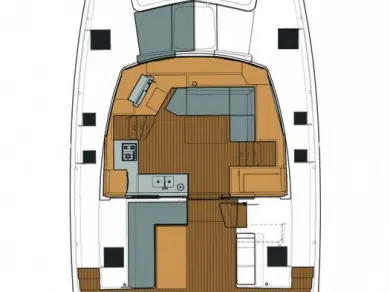 Noleggio barche Fountaine Pajot Lucia 40 a Trogir su Samboat