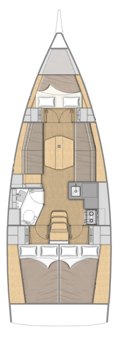 Bénéteau Oceanis 34.1 da affittare a  Spalato