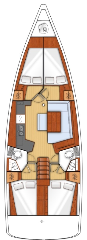 Noleggio Barca a vela a Spalato – Bénéteau Oceanis 45