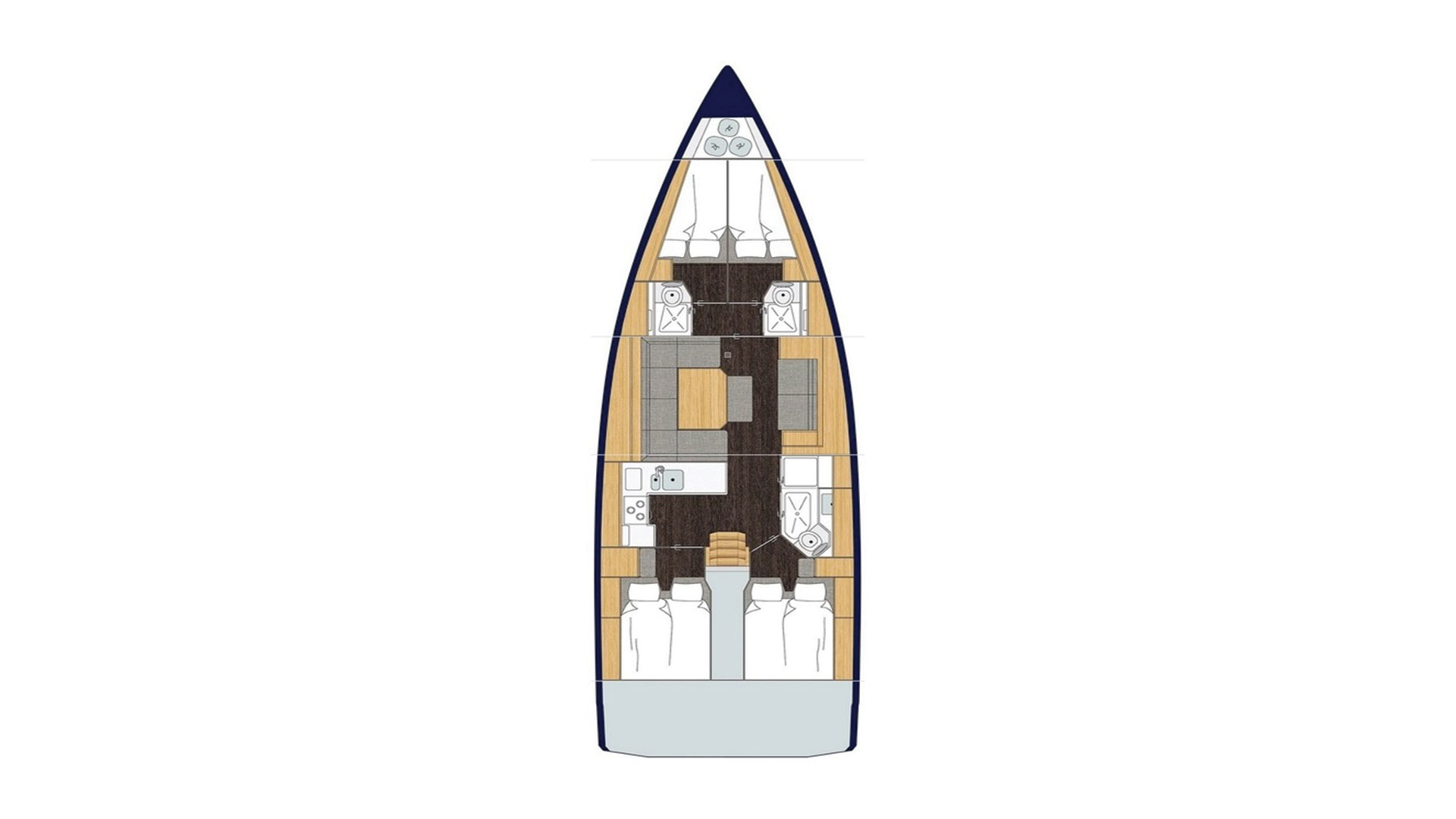 Noleggio Barca a vela a Lefkáda – Bavaria Bavaria C45